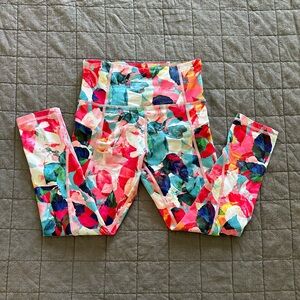 ZYIA Floral Pocket Zipper LNT Capri
